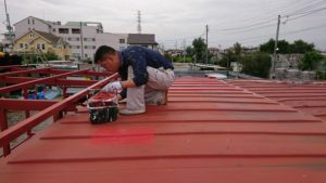 コンテナ塗装さび止め